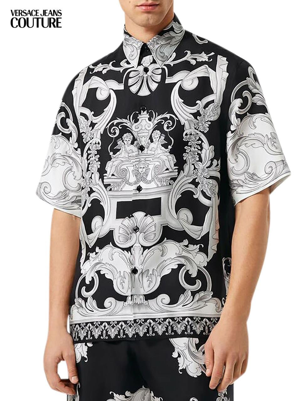 VERSACE BOROCCO IMPORTED HALF SHIRT