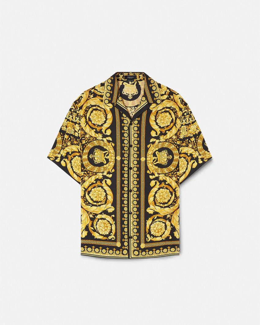 VERSACE BOROCCO IMPORTWD HALF SHIRT V1