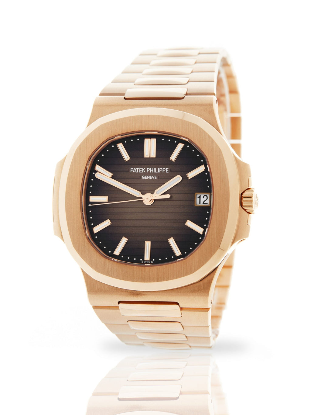 Patek Philippe Nautilus
5711/1R, 18K Rose Gold, Brown Index Dial 40 mm