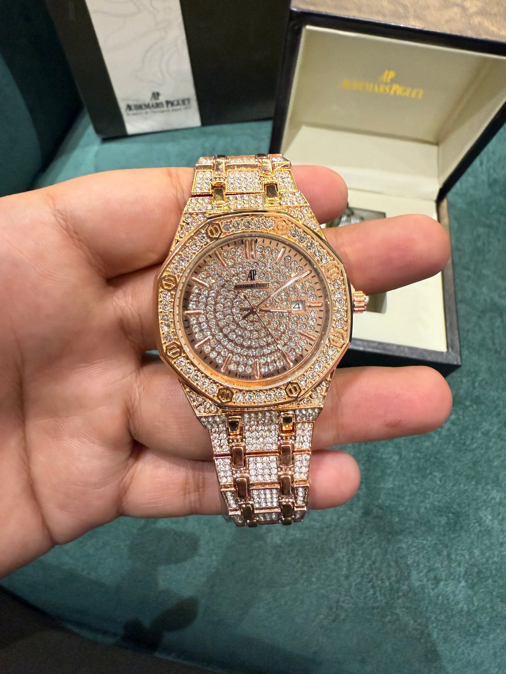 AUDERMARS PIGUET FULLY DIAMOND COATED