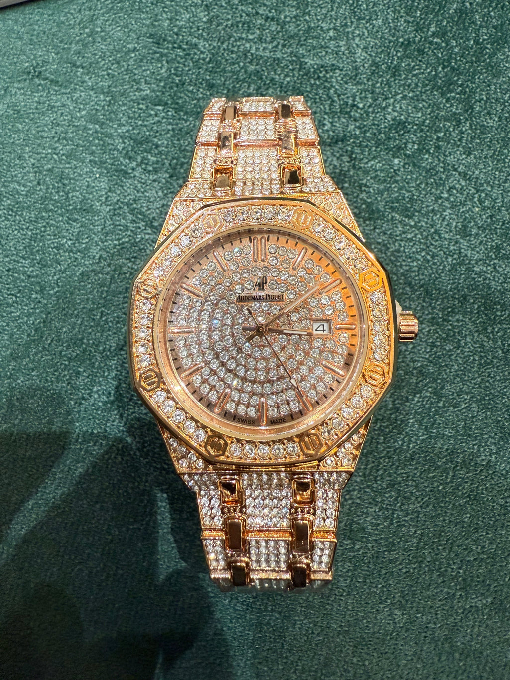 AUDERMARS PIGUET FULLY DIAMOND COATED
