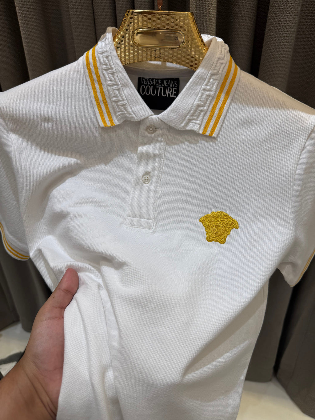 Versace White Polo V5