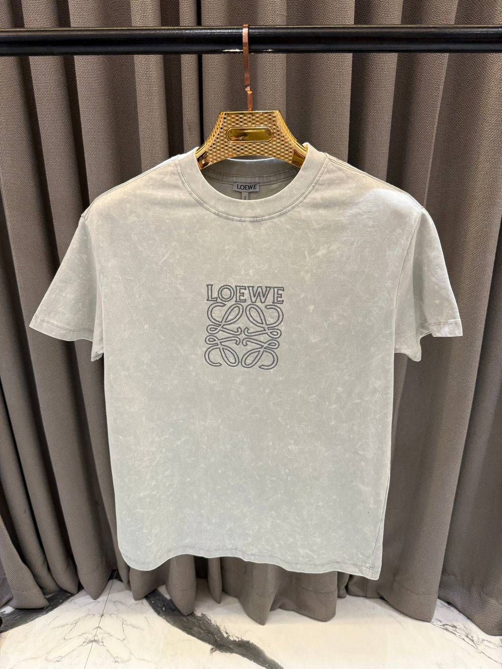 LOEWE LIGHT GREY TSHIRT L1