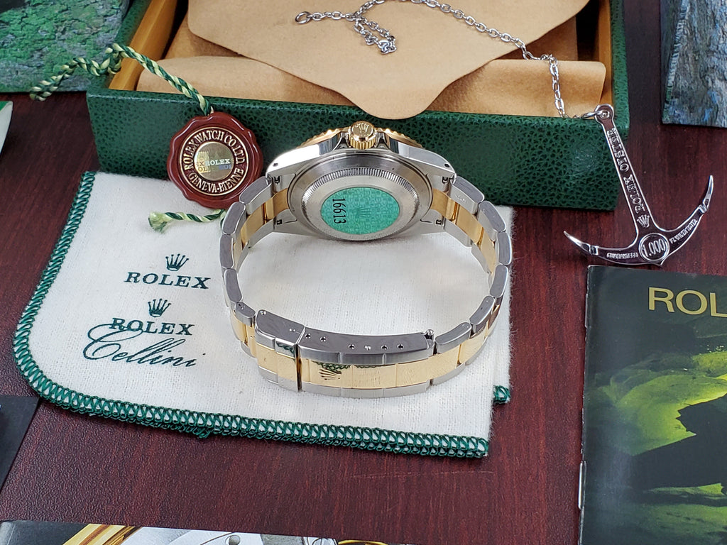 ROLEX SUBMARINER DATE JUST - BLACK GOLD