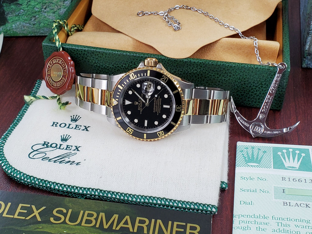 ROLEX SUBMARINER DATE JUST - BLACK GOLD