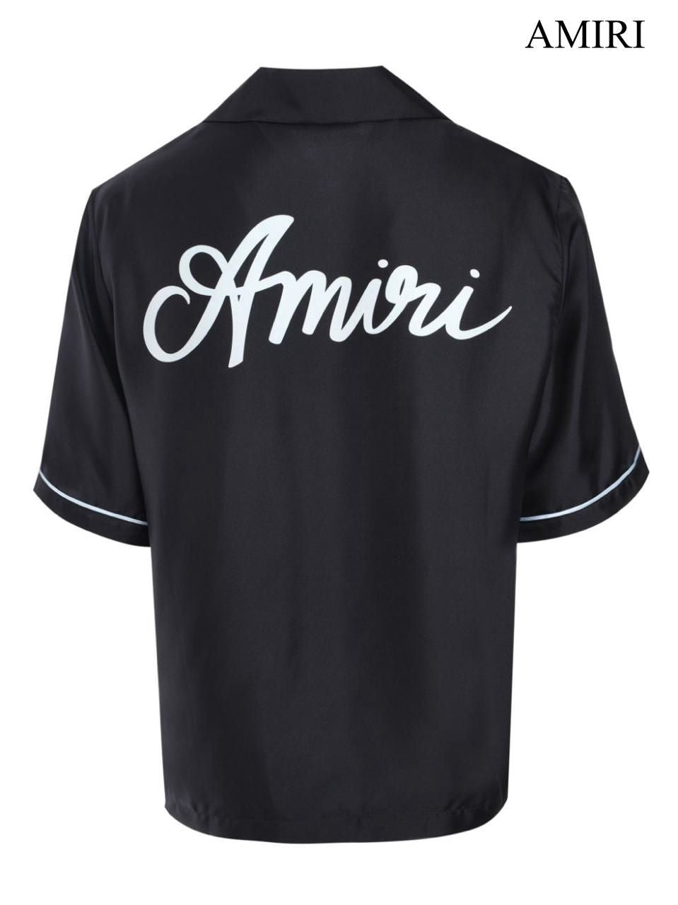 AMİRİ IMPORTED HALF BLACK SHIRT