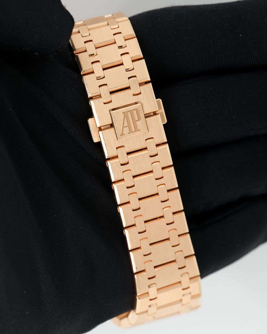 Audemars Piguet Royal Oak Perpetual Calendar/ 18k Rose Gold/ Blue