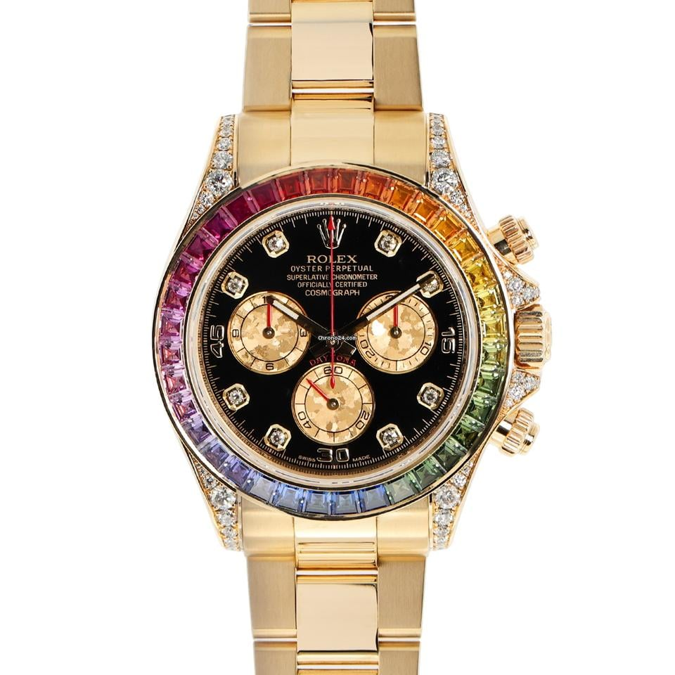 ROLEX DAYTONA RAINBOW - GOLD