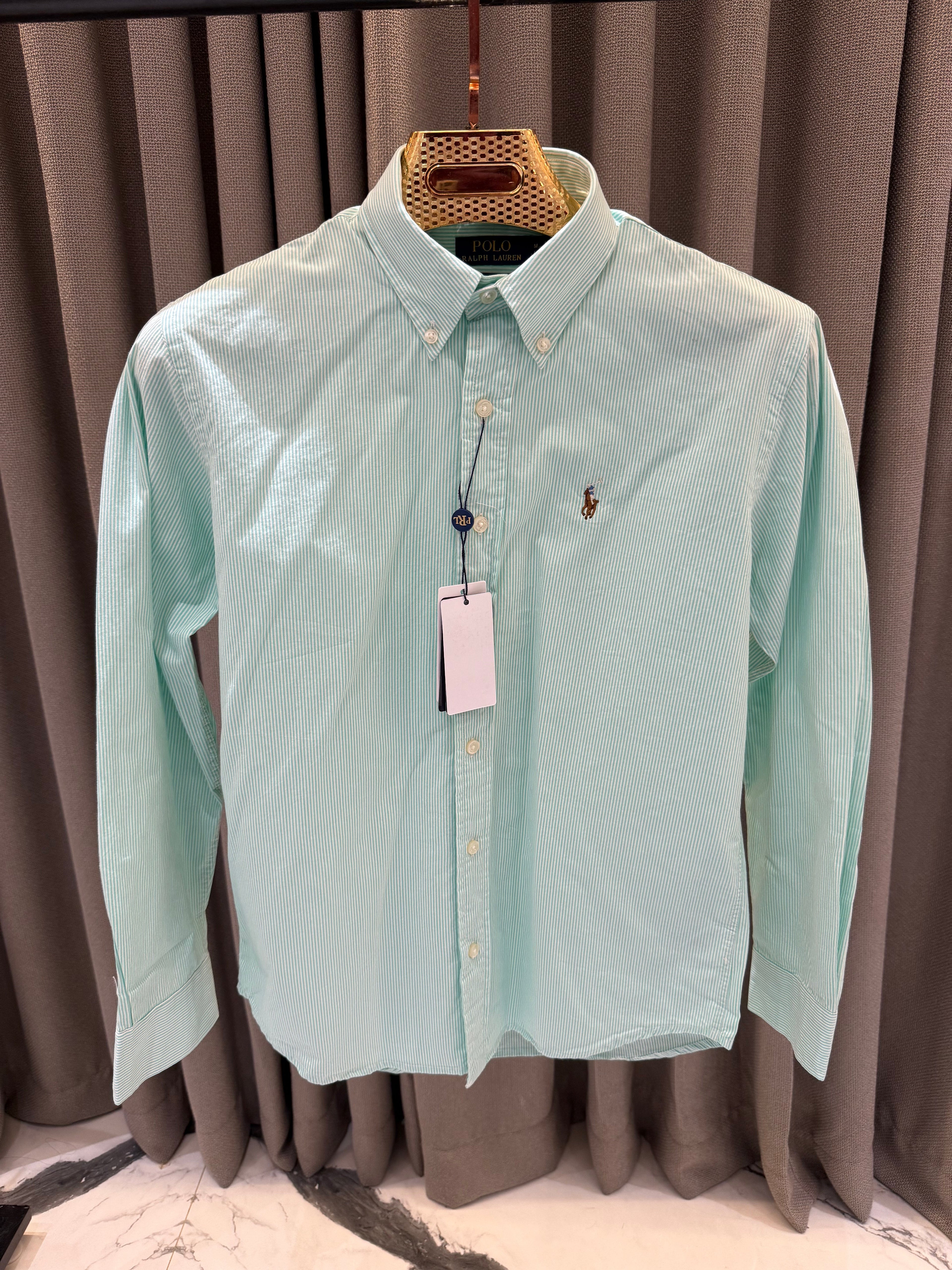 RALPH LAUREN SEA GREEN SHIRT R1