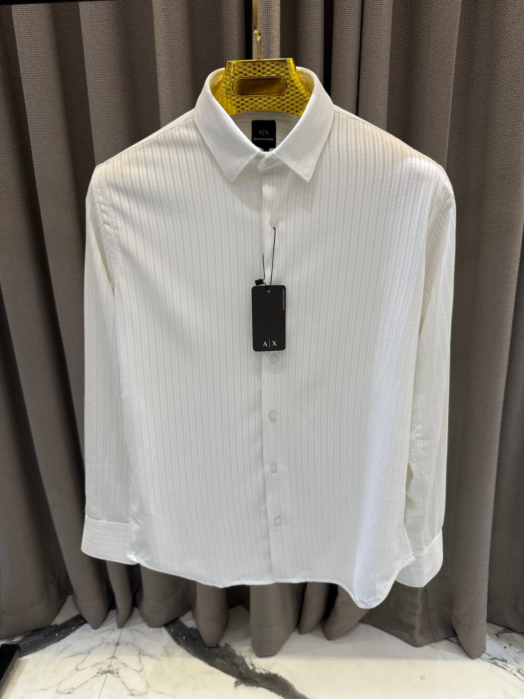 ARMANI EXCHANGE PREMIIUM WHITE SHIRT
