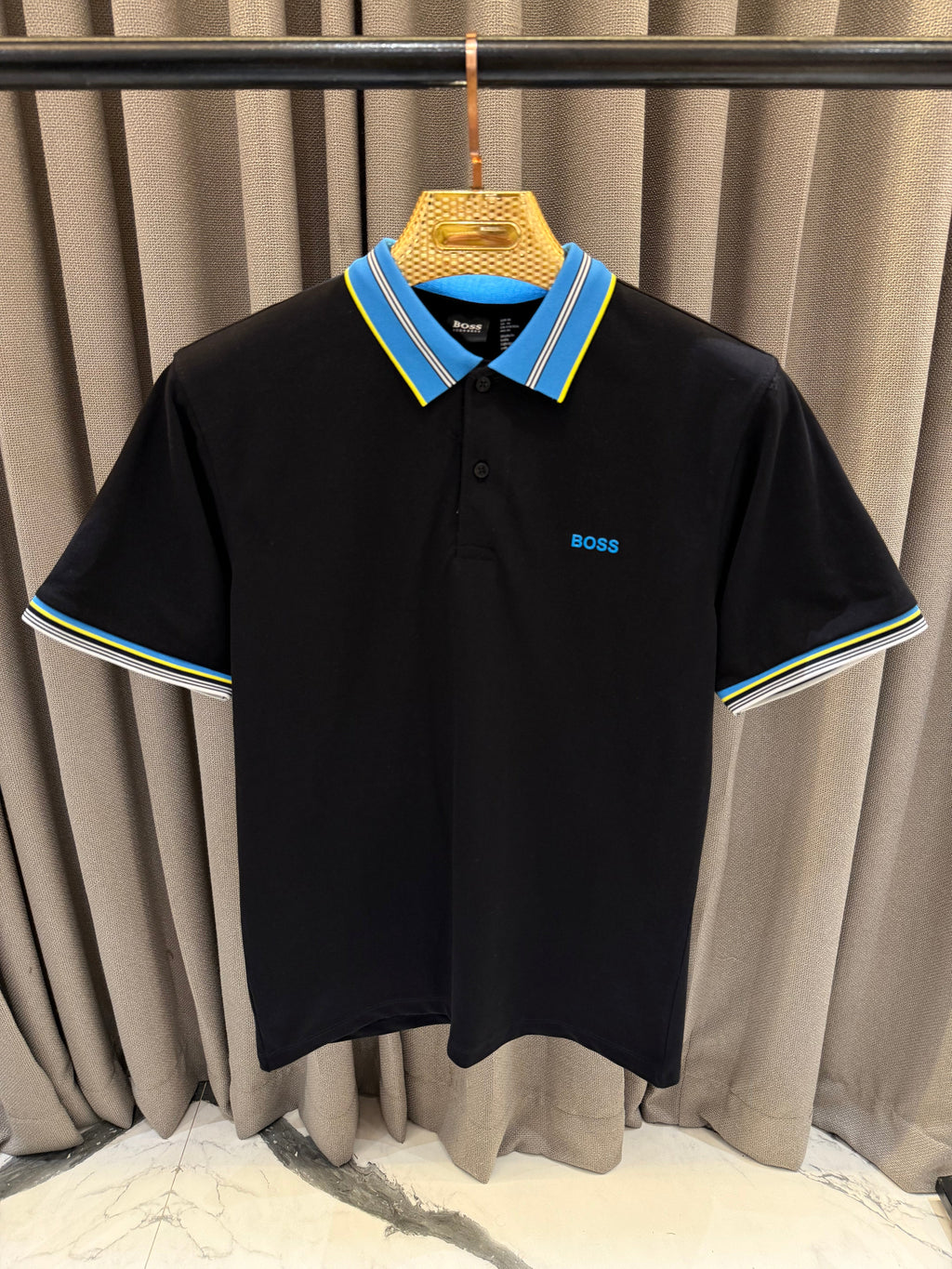 HUGO BOSS BLACK PREMIUM POLO B1