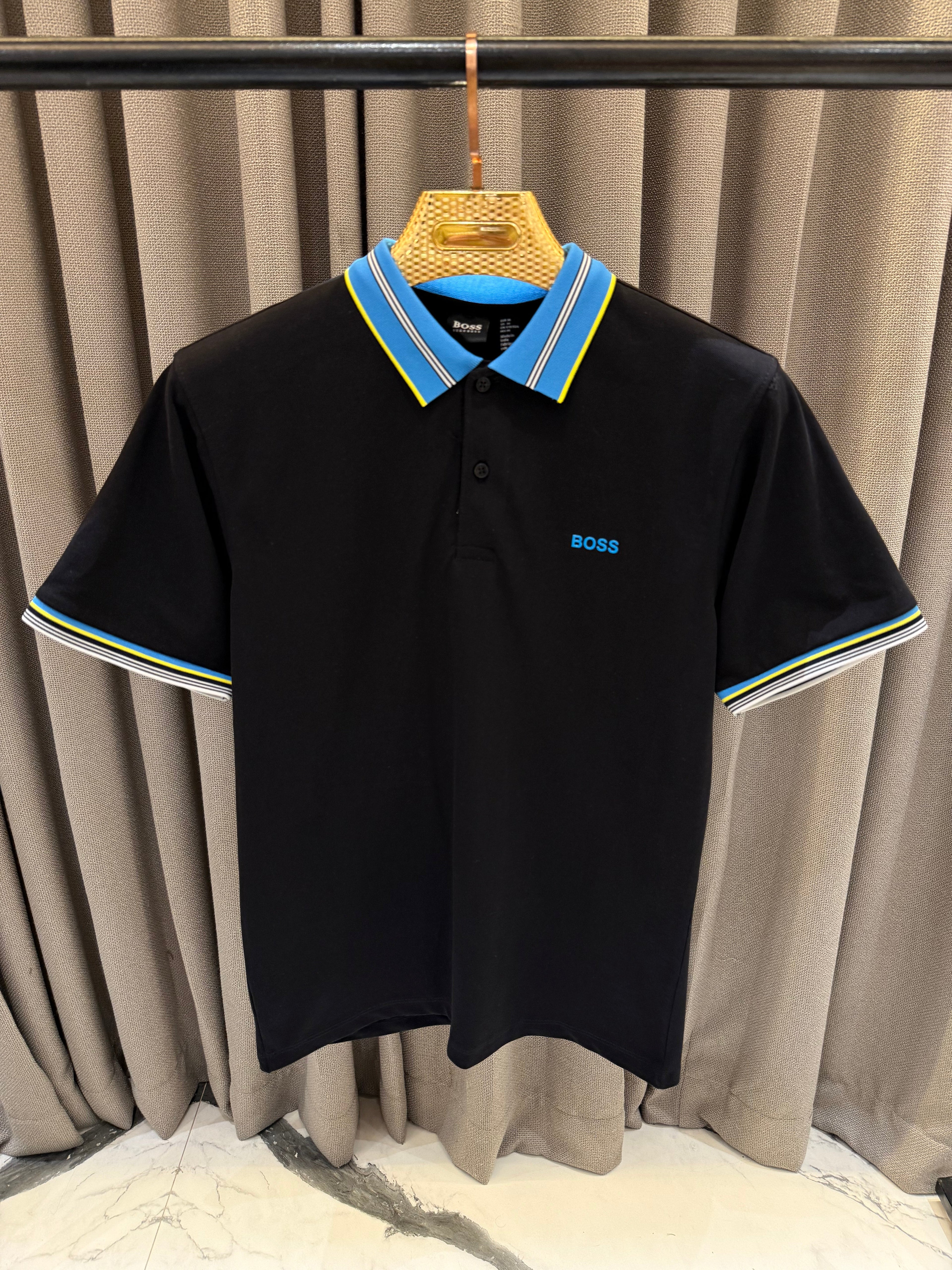 HUGO BOSS BLACK PREMIUM POLO B1