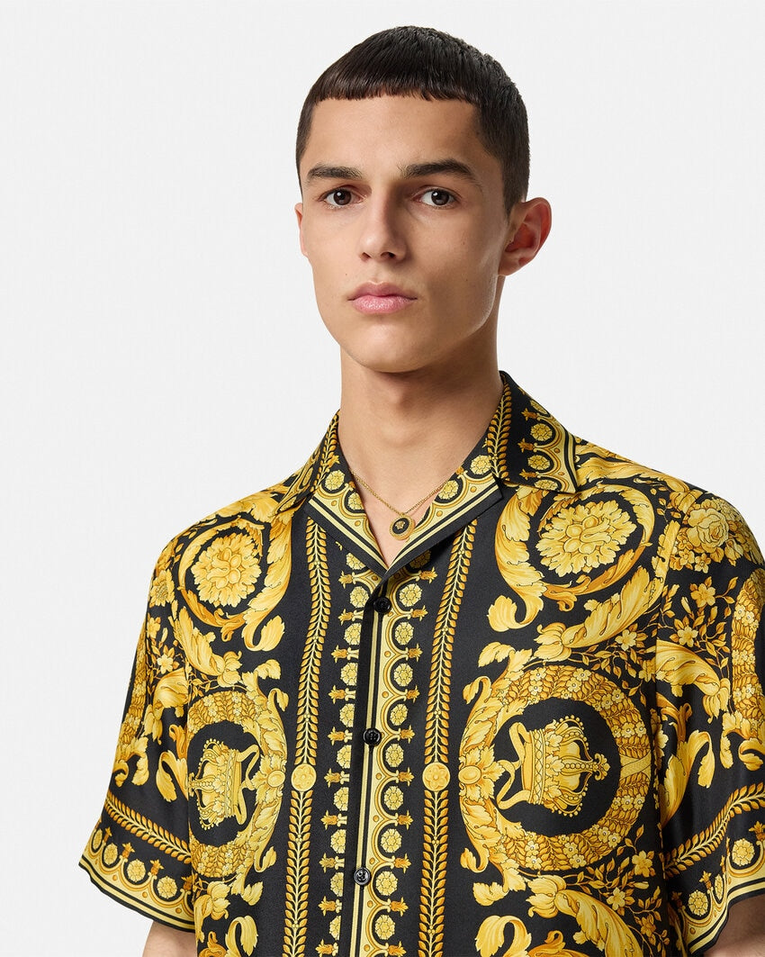 VERSACE BOROCCO IMPORTWD HALF SHIRT V1