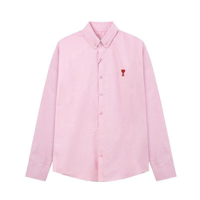 AMI PARIS IMPORTED PINK SHIRT A1