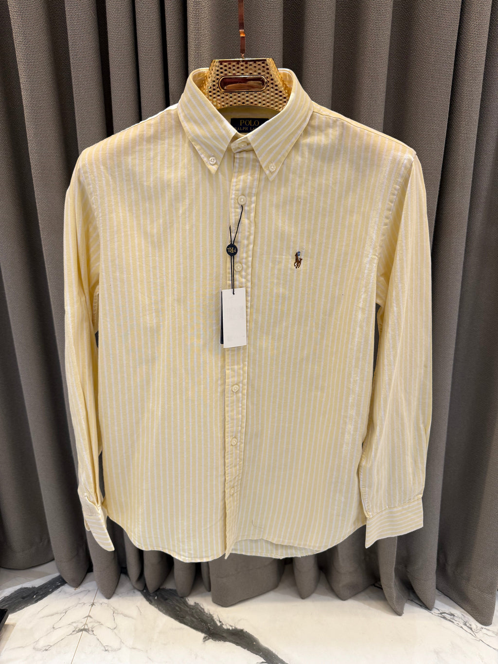 RALPH LAUREN YELLOW SHIRT R1