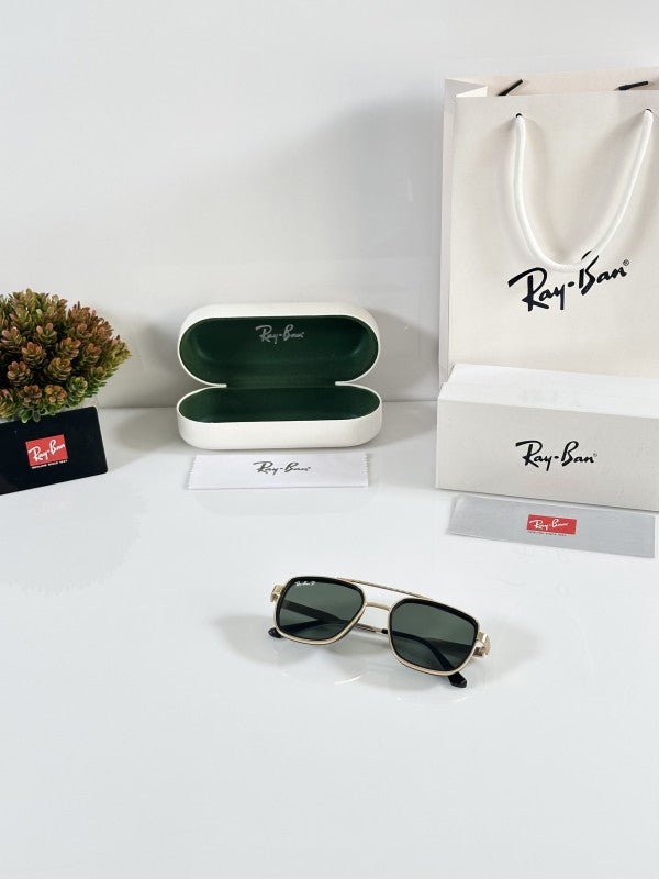 Rayban 3602 Gold Green Sunglasses