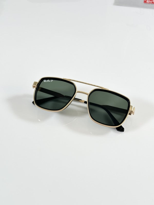 Rayban 3602 Gold Green Sunglasses
