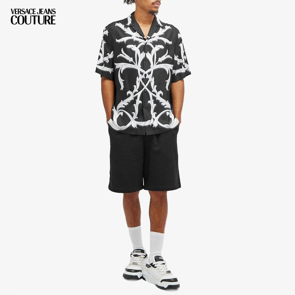 VERSACE BOROCCO HALF SLEEVES SHIRT