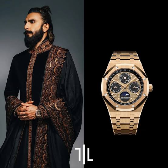 Audemars Piguet Royal Oak Perpetual Calendar/ 18k Rose Gold/ Blue