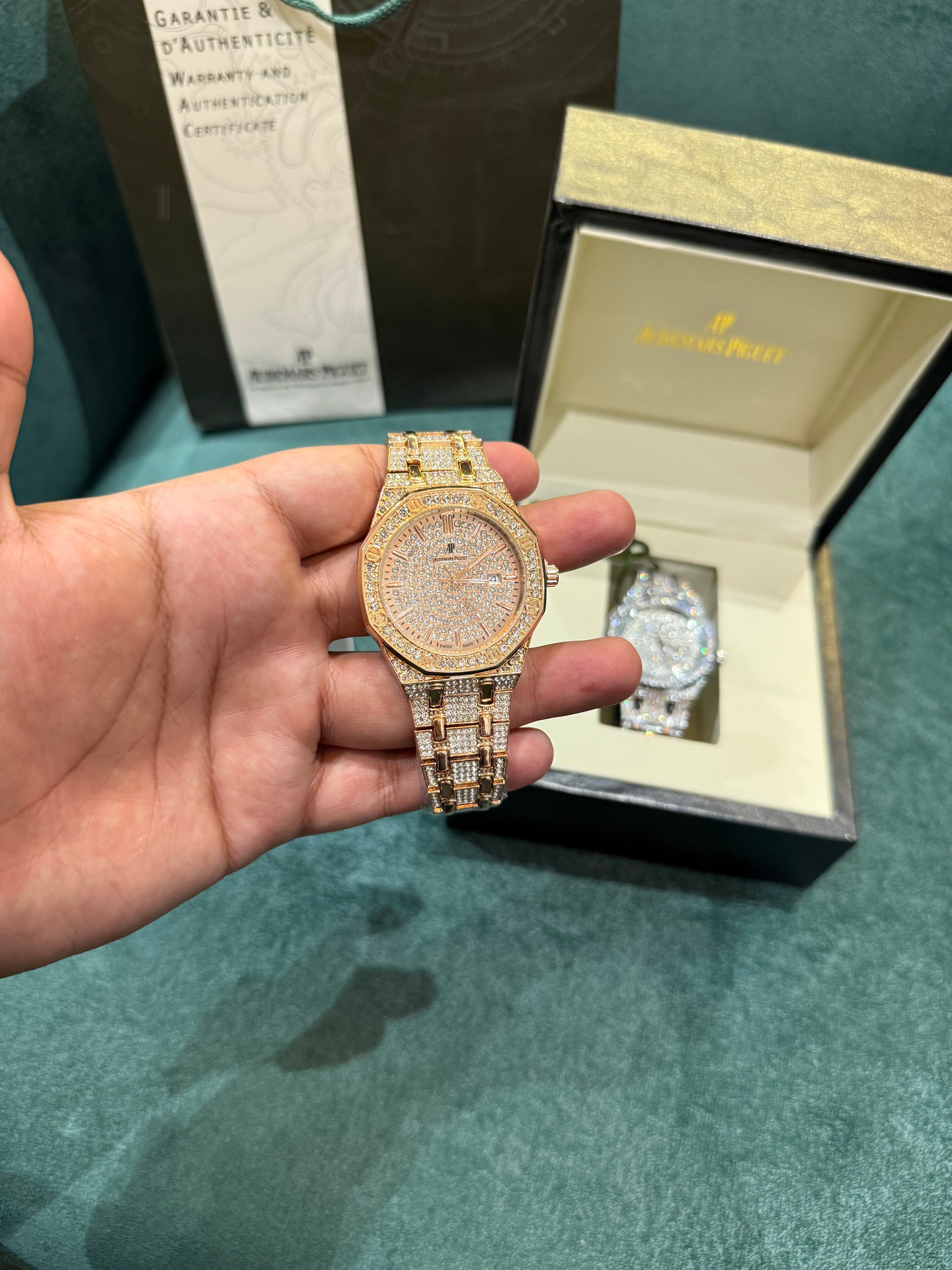 AUDERMARS PIGUET FULLY DIAMOND COATED