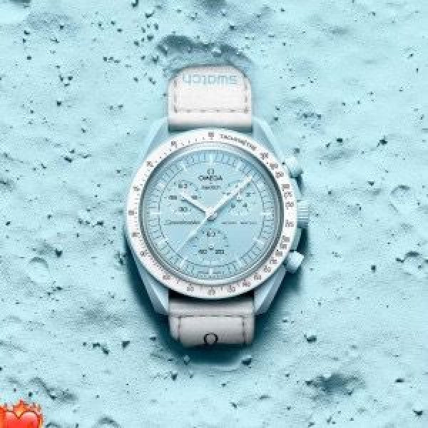 SWATCH X OMEGA BIOCERAMIC MOONSWATCH 'MISSION TO URANUS'