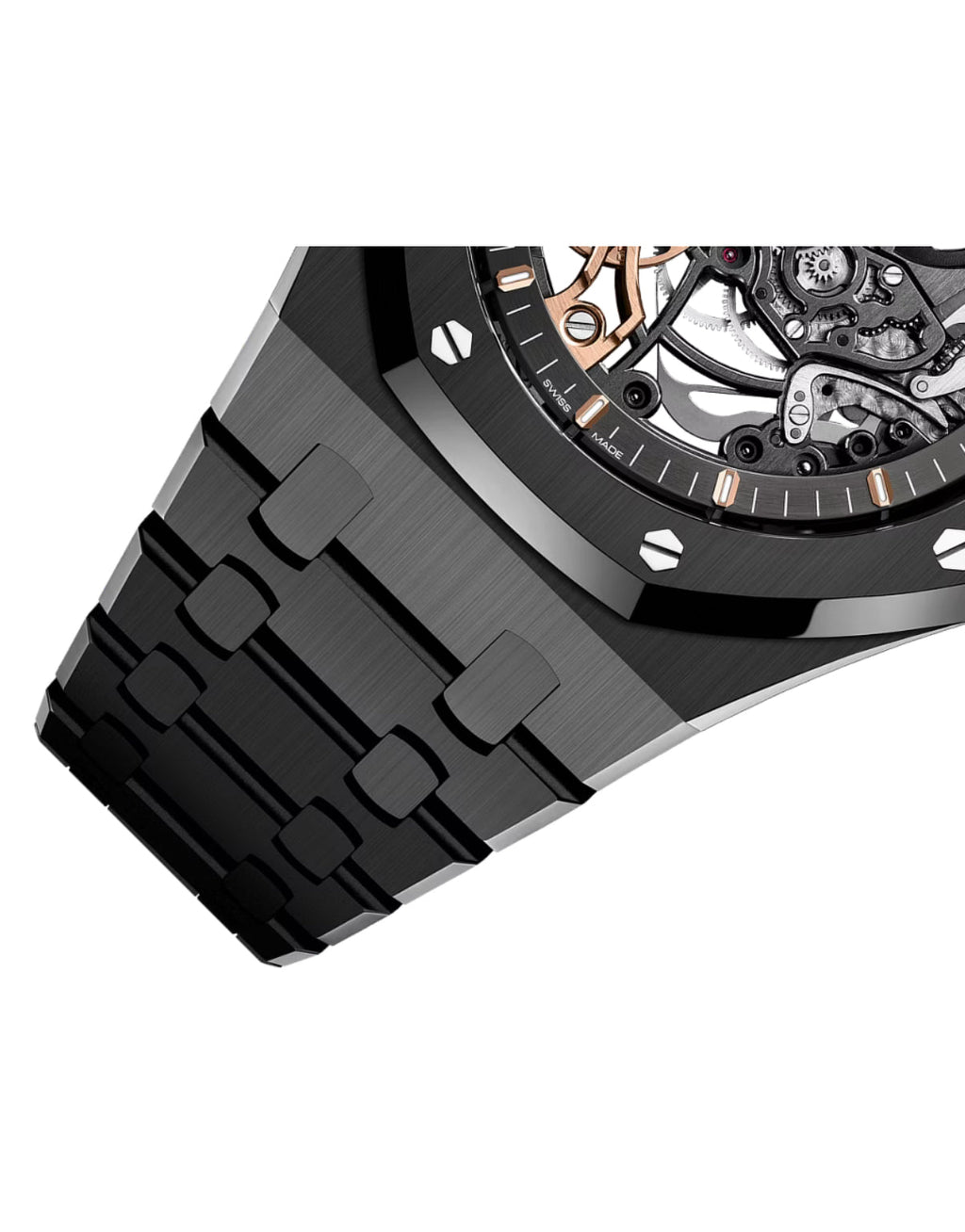 AP – ROYAL OAK DOUBLE BALANCE WHEEL BLACK