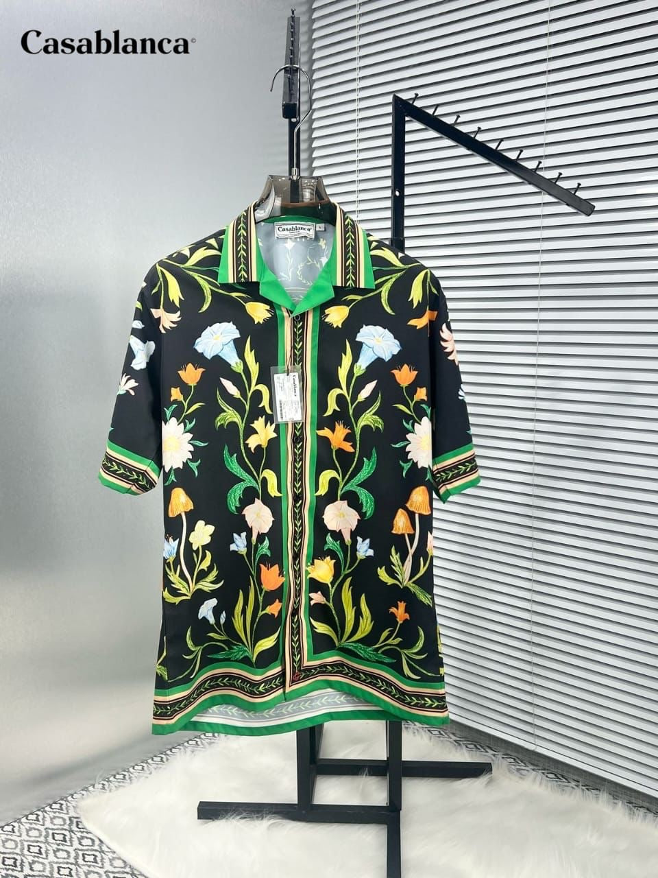 CASA BLANCA BLACK SHIRT