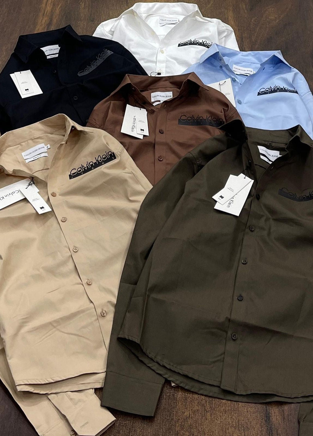 Calvin Klein Light Brown Shirt C1