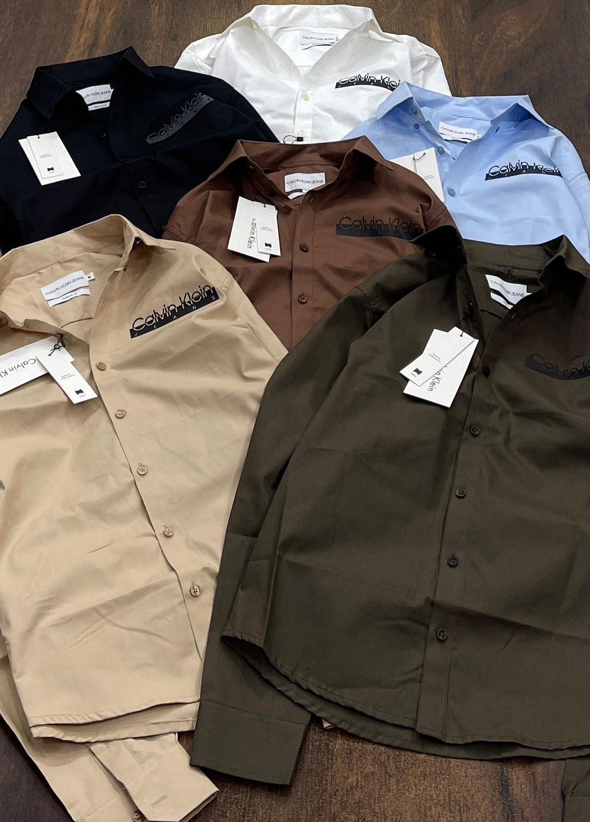 Calvin Klein Light Brown Shirt C1