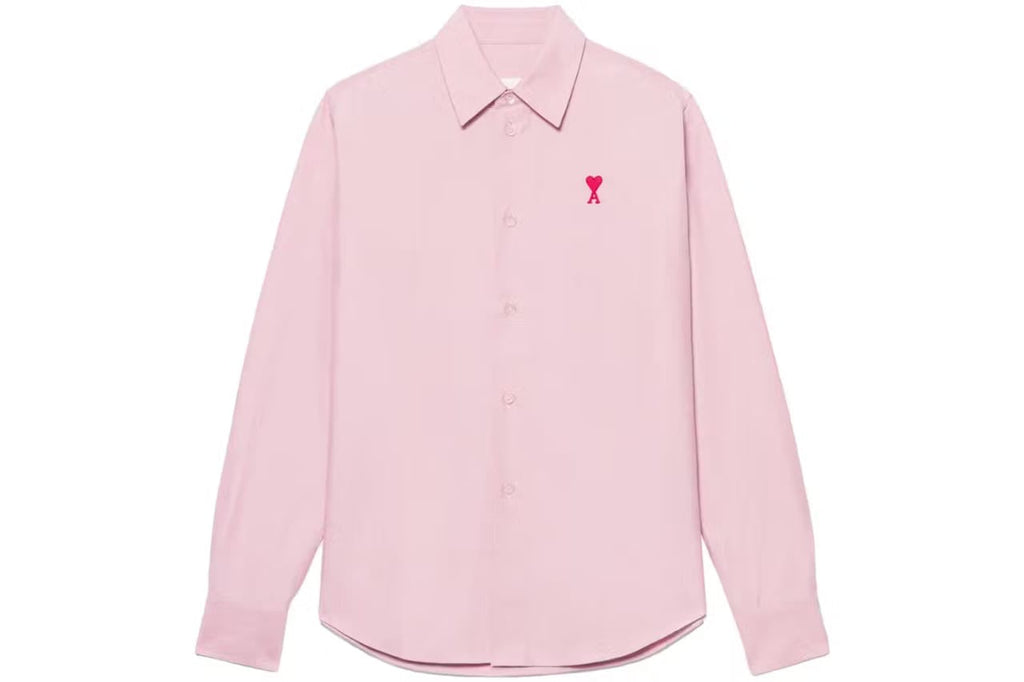 AMI PARIS IMPORTED PINK SHIRT A1
