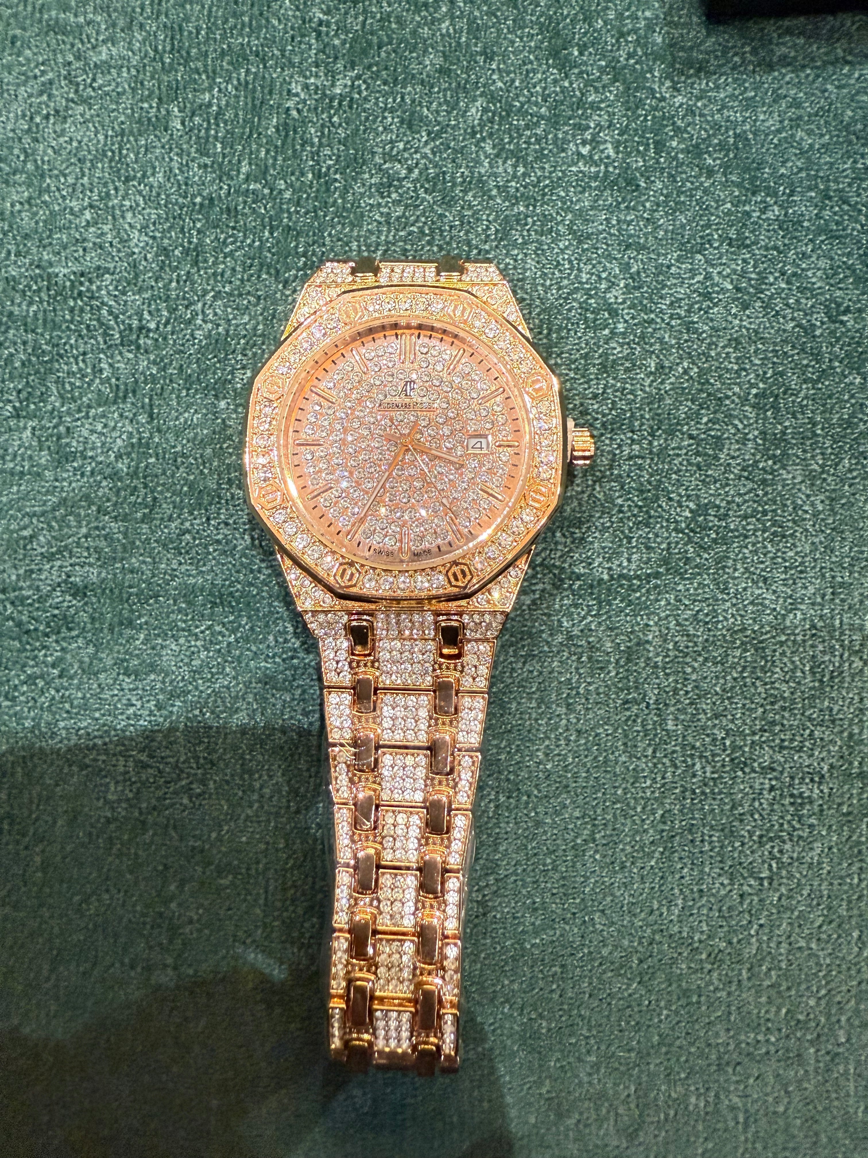 AUDERMARS PIGUET FULLY DIAMOND COATED