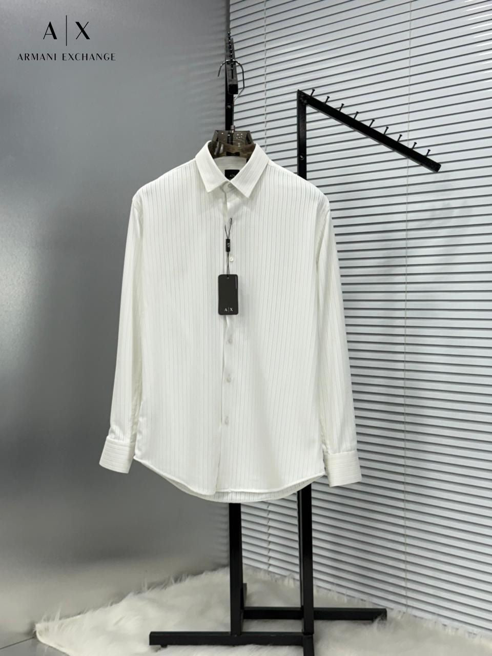 ARMANI EXCHANGE PREMIIUM WHITE SHIRT