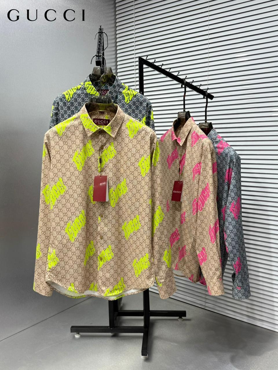 GUCCI BOROCCO MONOGRAM STORE ARTICLE SHIRT