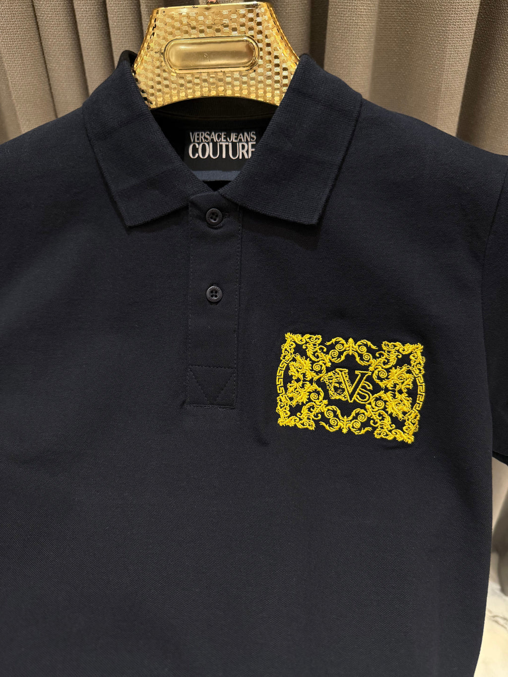Versace Black Polo tshirt V5