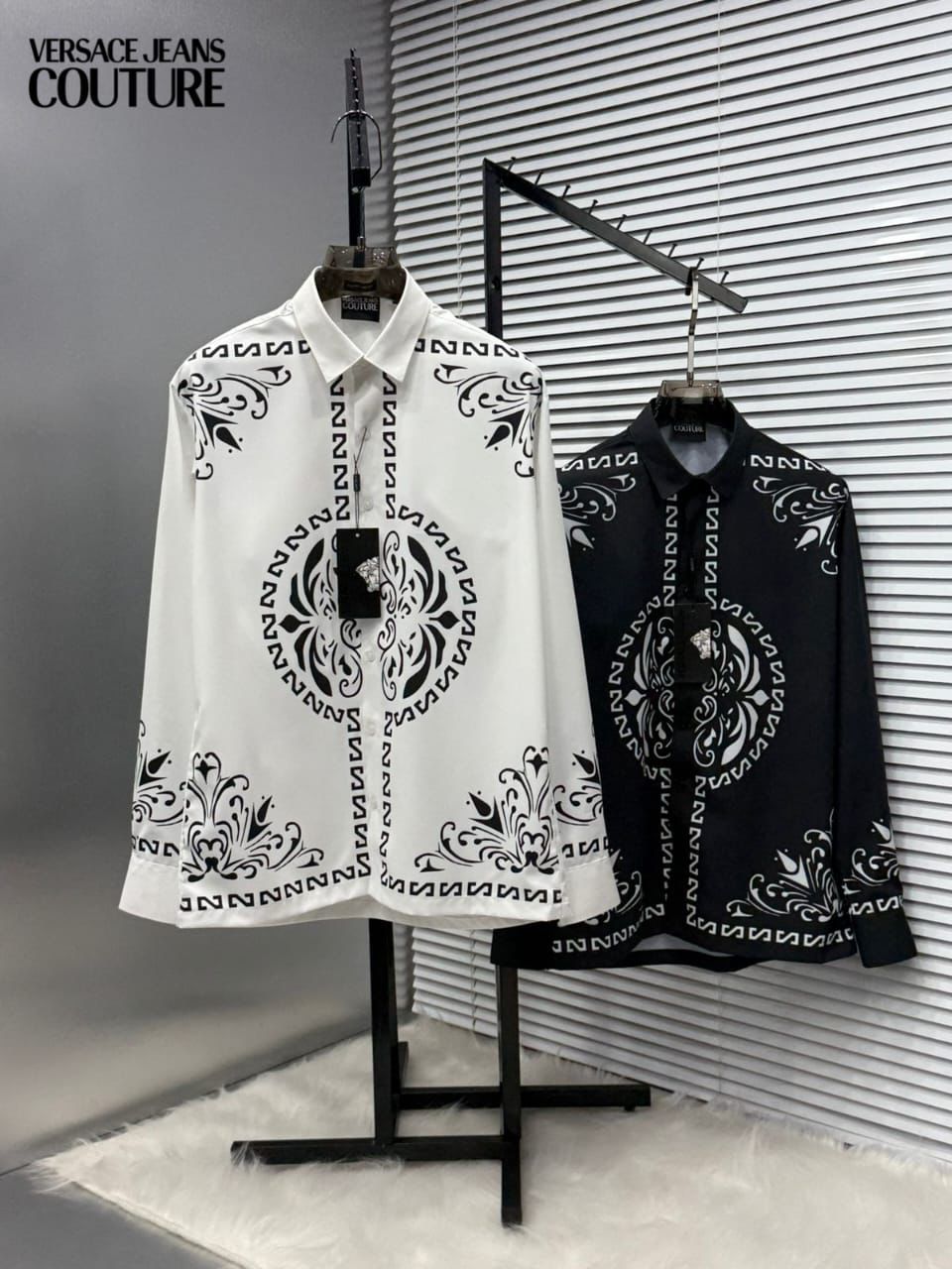 VERSACE BOROCCO MONOGRAM STORE ARTICLE SHIRT