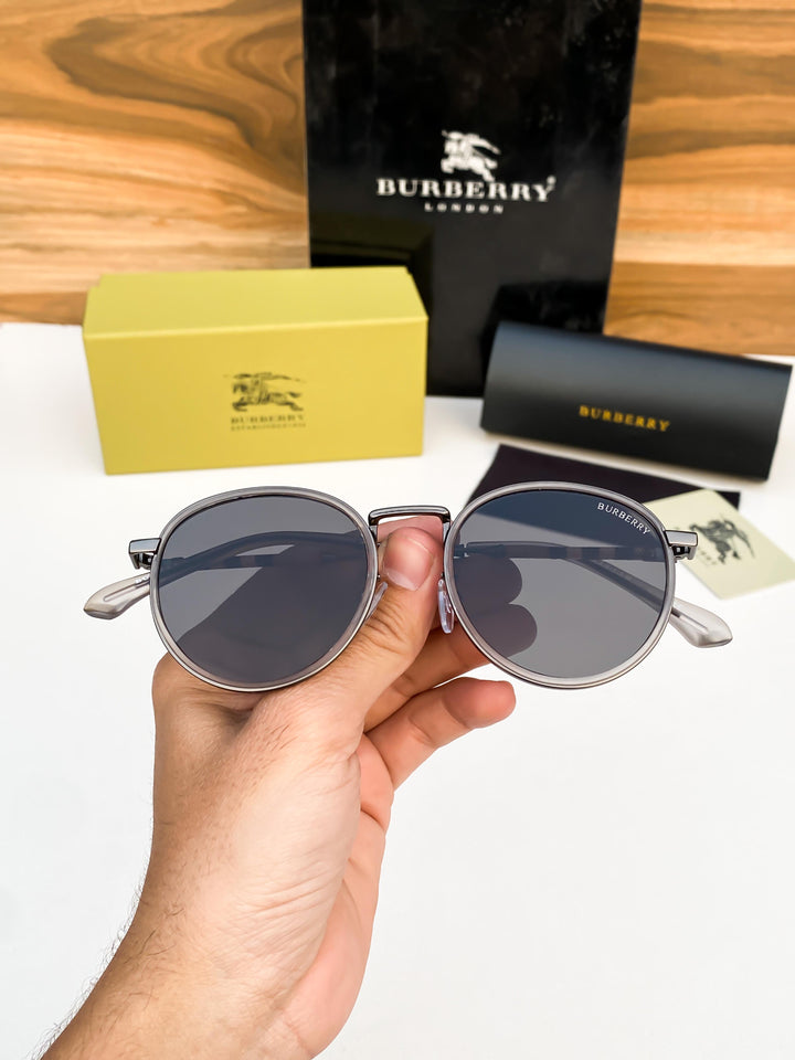 Burberry Grey Black Round 3324