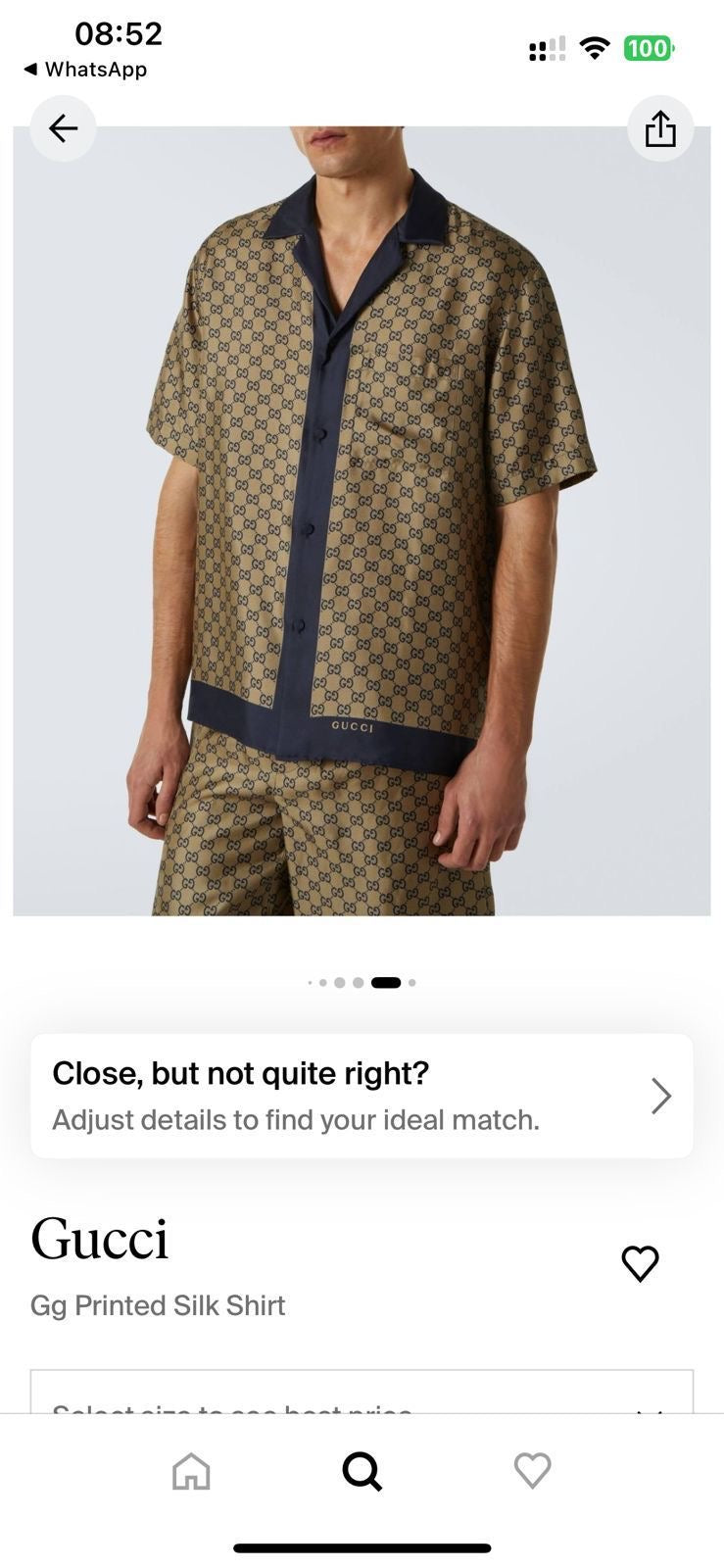 GUCCI BROWN CORD SET STORE ARTICLE G1