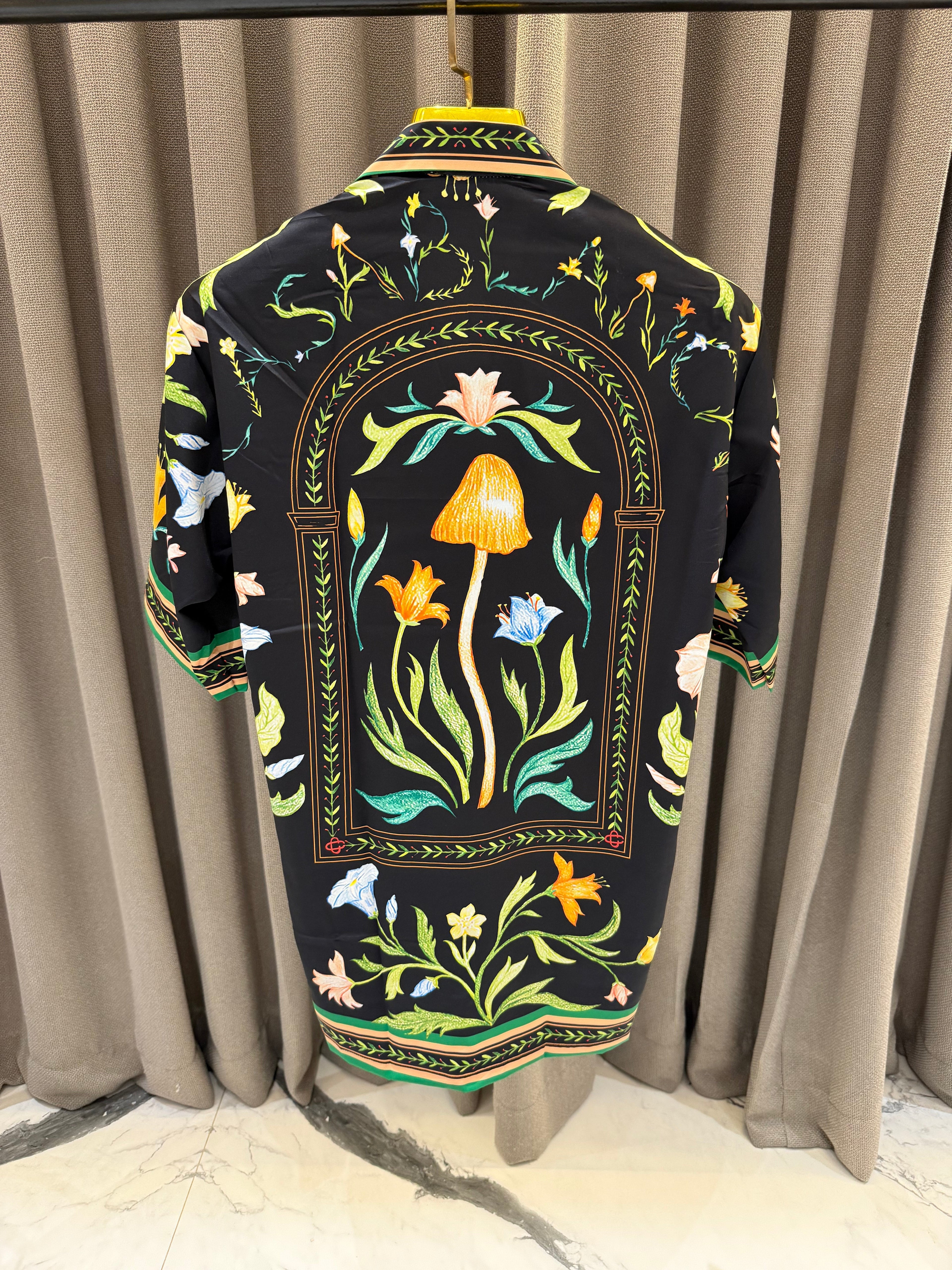 CASA BLANCA BLACK SHIRT