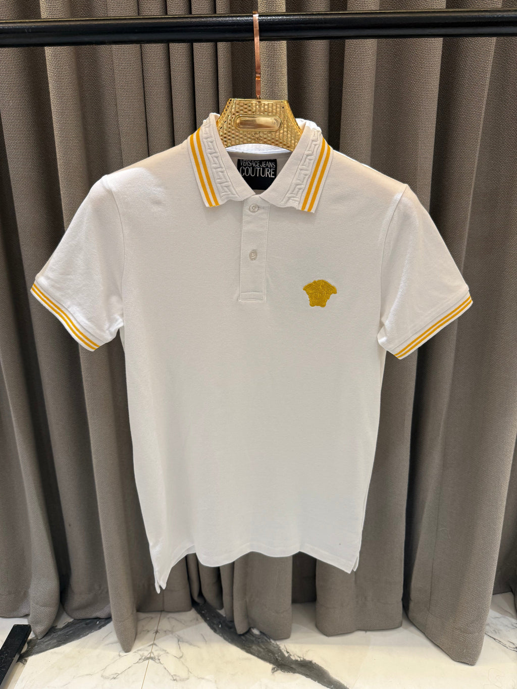 Versace White Polo V5