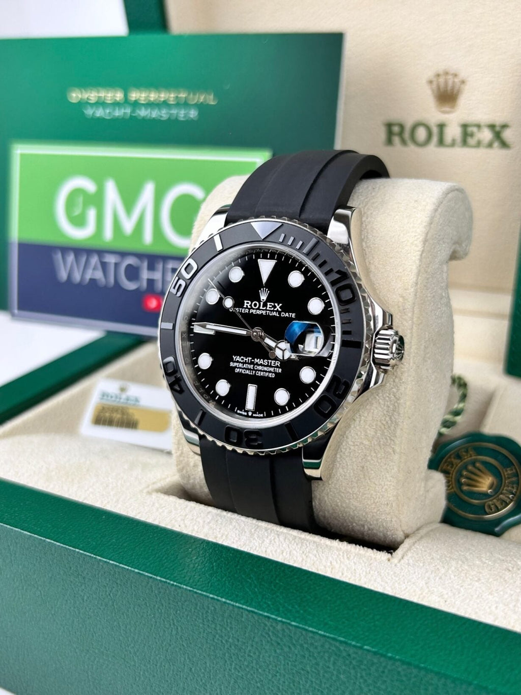 ROLEX YACHT MASTER - SILVER BLACK