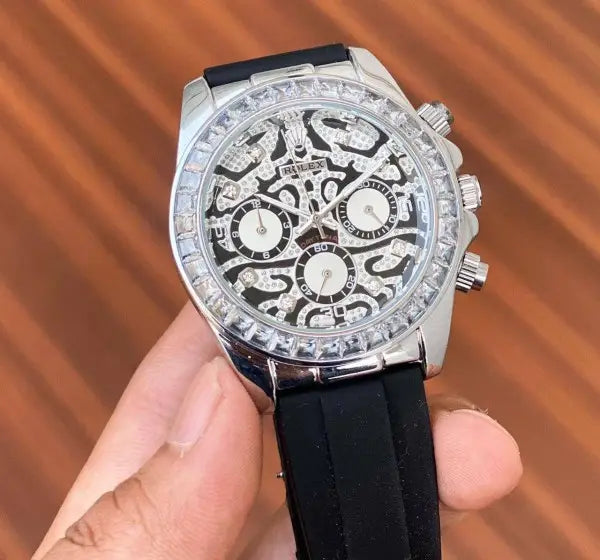 ROLEX DAYTONA EYE OF THE TIGER (SILVER