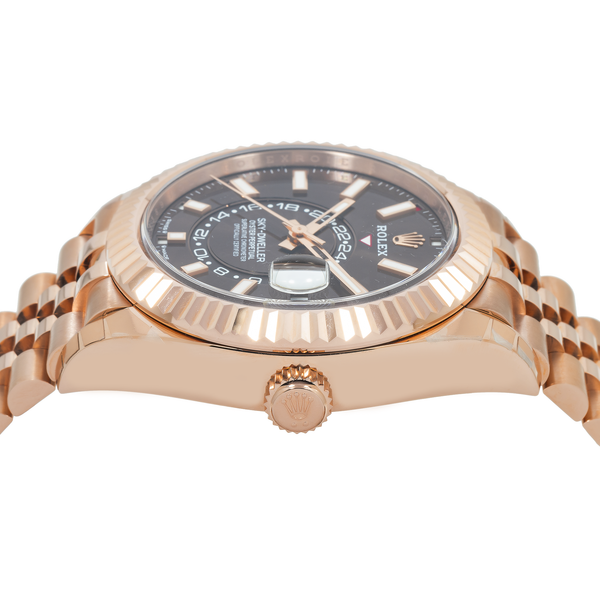 ROLEX SKY DWELLER - GOLD CHOCLOATE