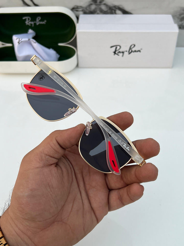 Ray ban 03 Gold White