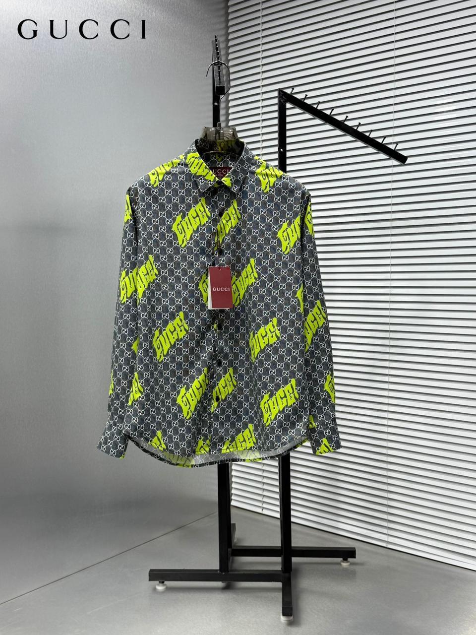 GUCCI BOROCCO MONOGRAM STORE ARTICLE SHIRT