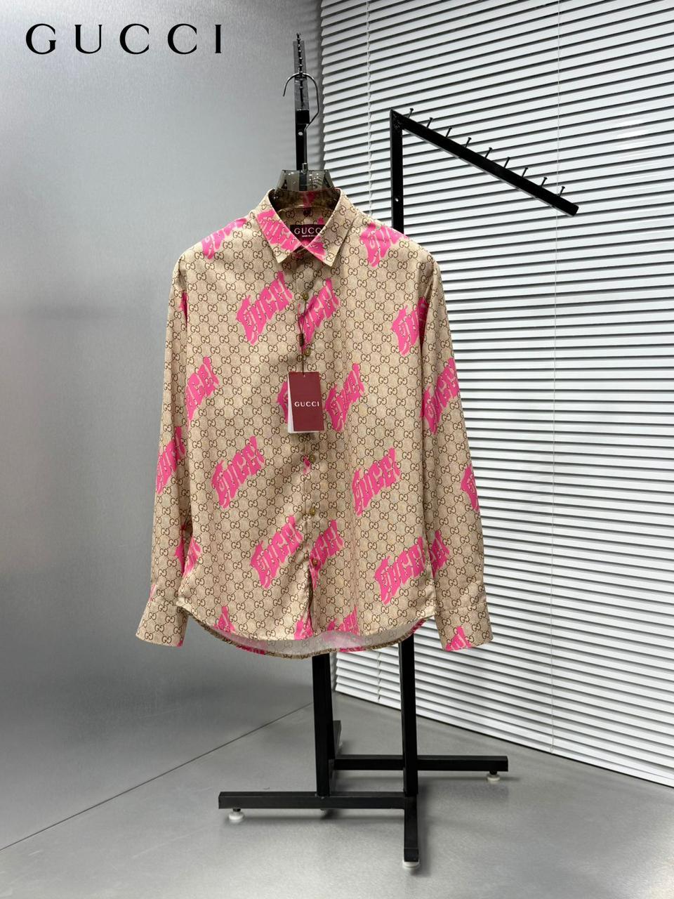 GUCCI BOROCCO MONOGRAM STORE ARTICLE SHIRT