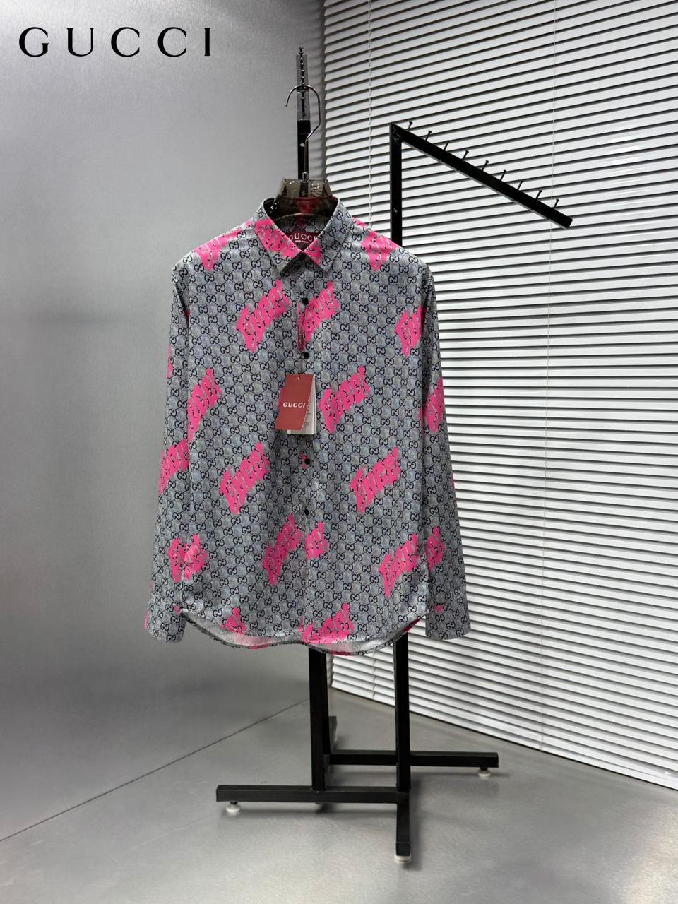 GUCCI BOROCCO MONOGRAM STORE ARTICLE SHIRT