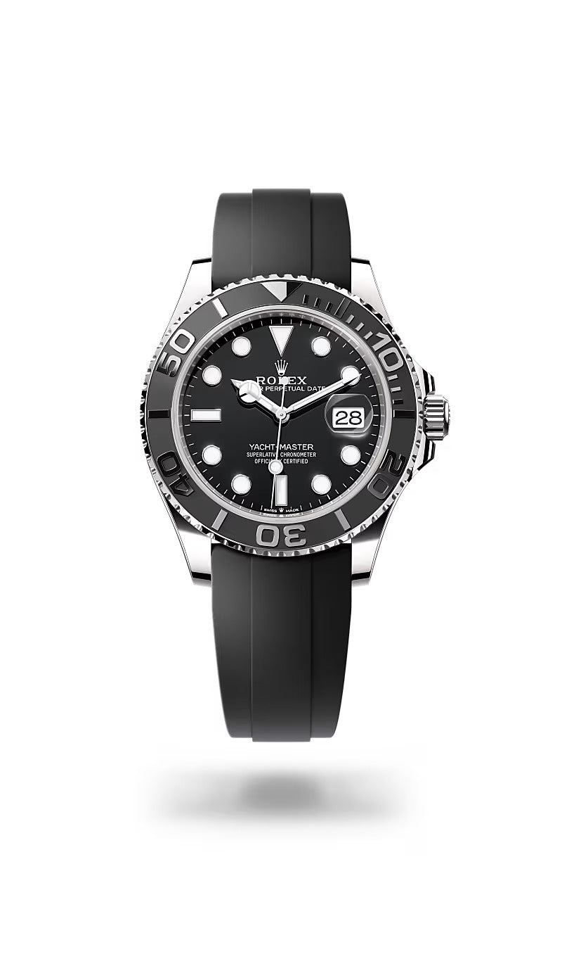 ROLEX YACHT MASTER - SILVER BLACK