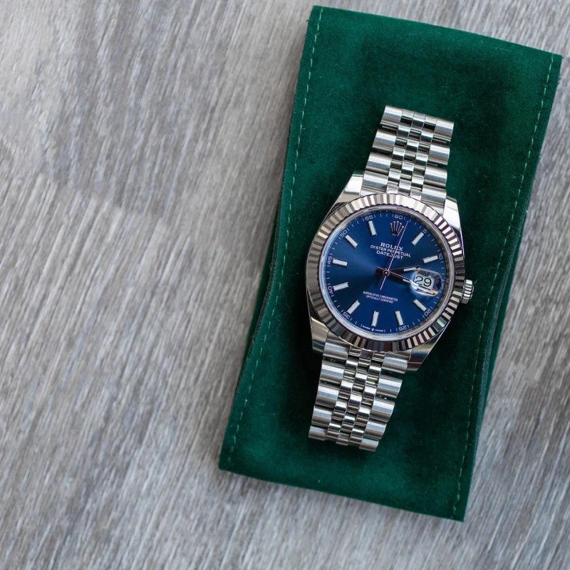 ROLEX SKY DWELLER -  SILVER Blue