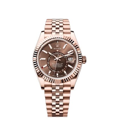ROLEX SKY DWELLER - GOLD CHOCLOATE