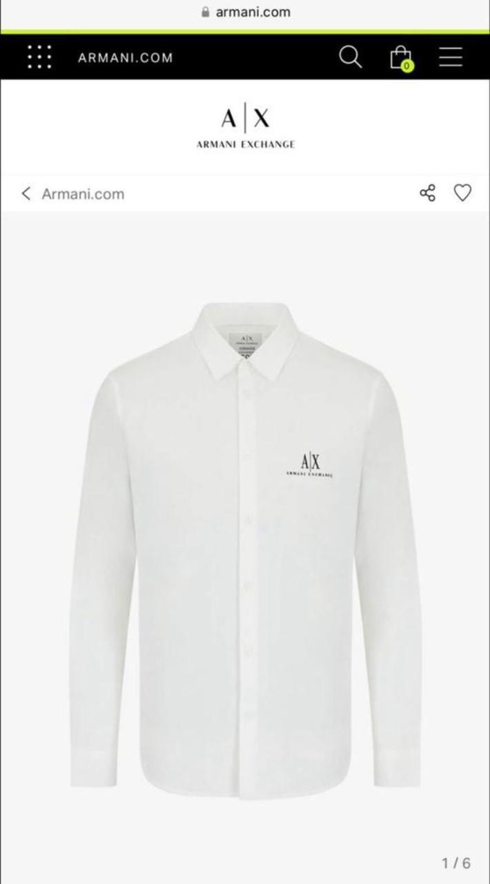 ARMANI EXCHANGE PREMIUM SHIRT AX
